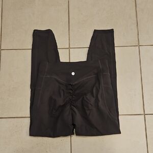 HALARA UltraSculpt Charcoal Gray Leggings Size M  with Side Pockets